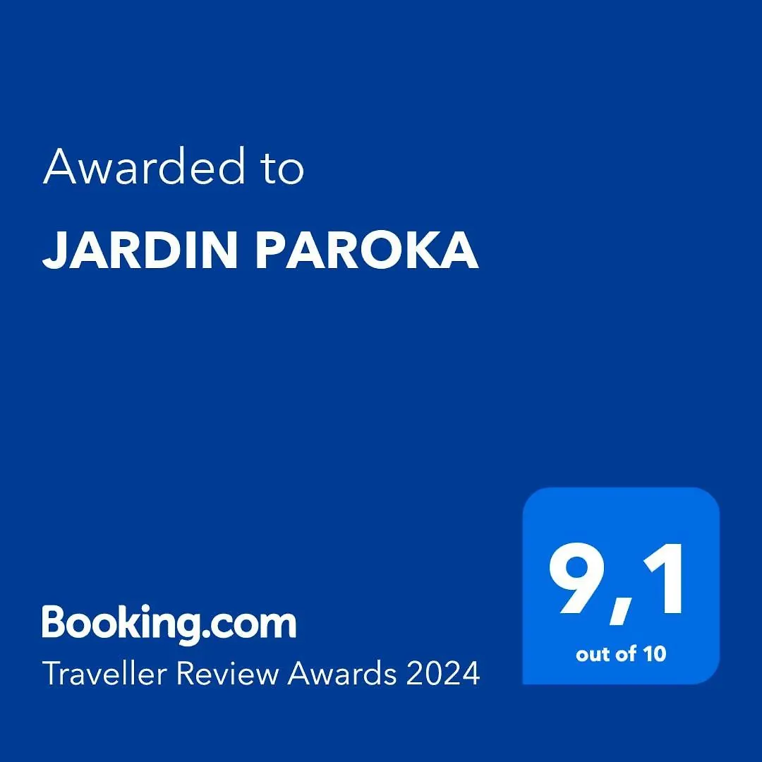 Jardin Paroka location